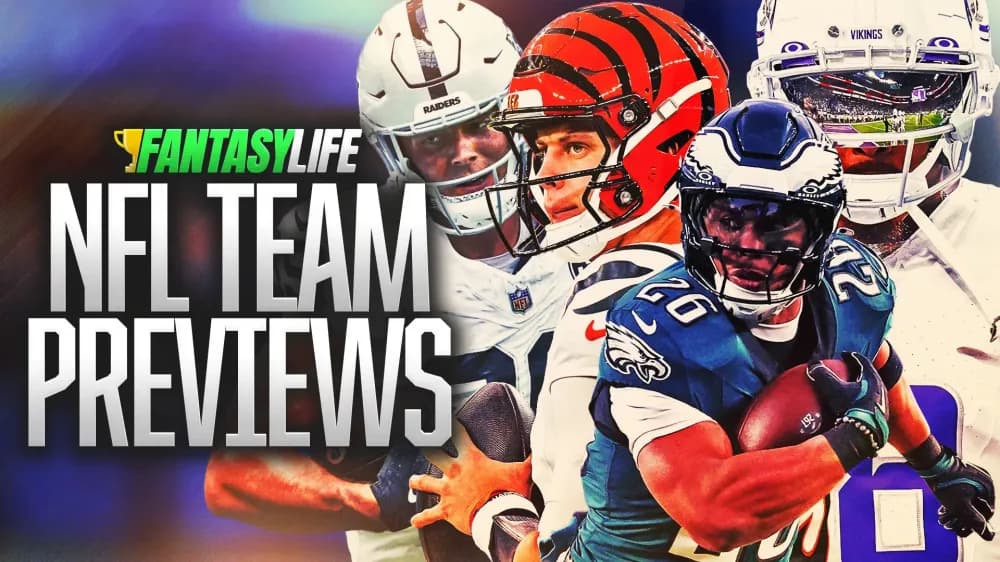 2025 NFL Team Previews and Fantasy Football Outlooks For All 32 Franchises