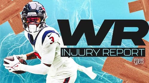 Wide Receiver Injury Report: Key Injuries to Monitor for 2024 Fantasy Football