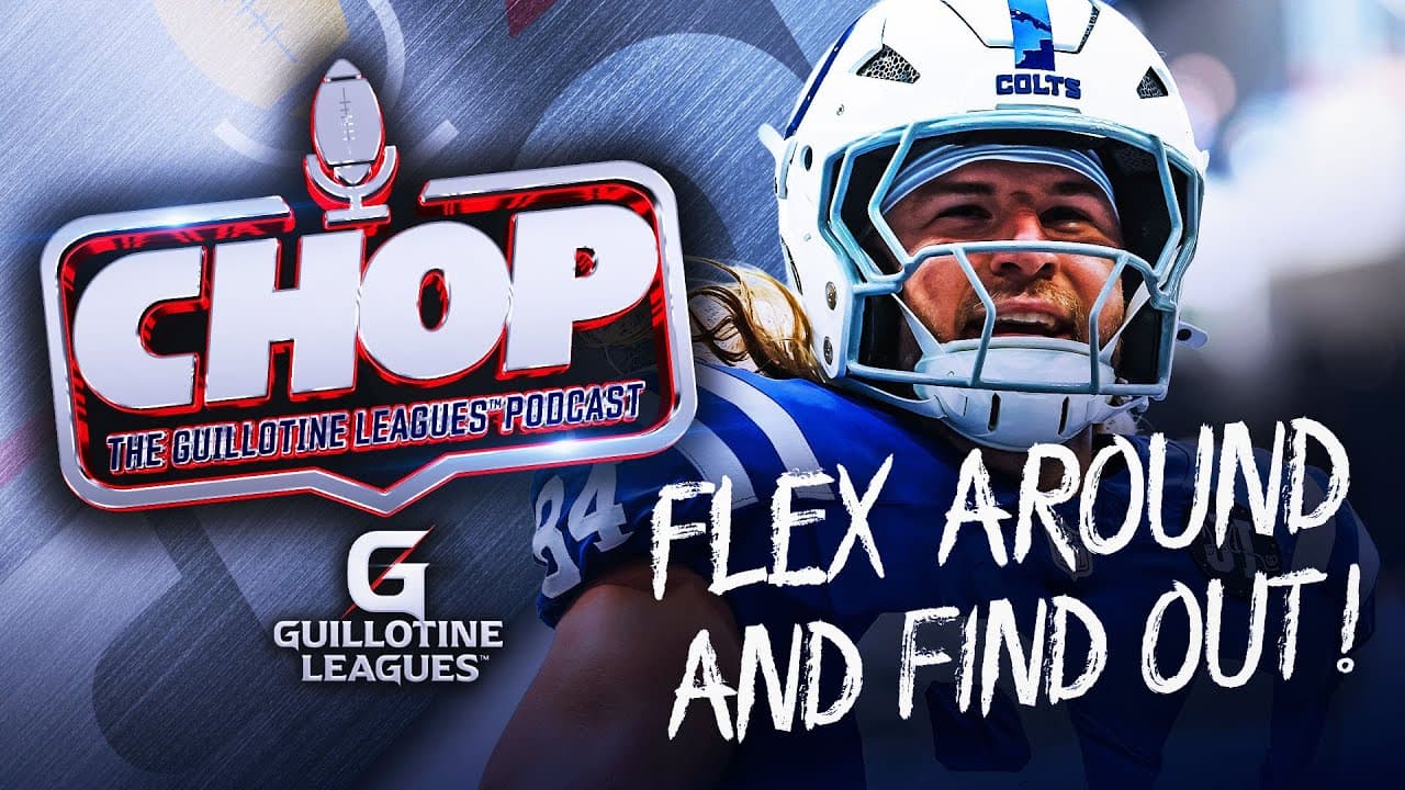 You May Regret Flexing These Players in Week 10 Guillotine Leagues™…