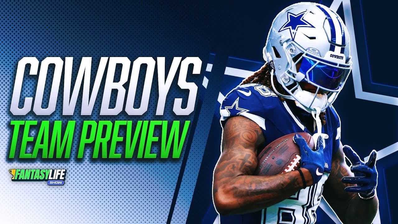 Cowboys 2025 Fantasy Team Preview (Who is the RB1?!)