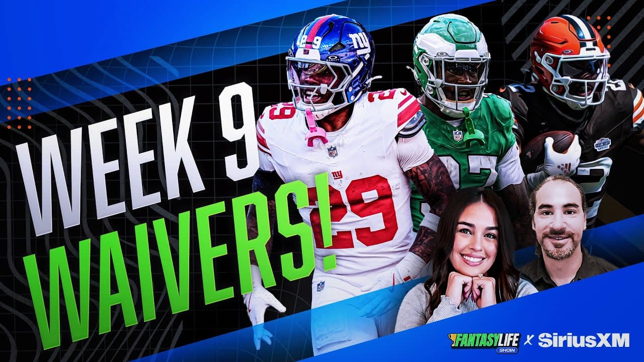 Fantasy Football Week 9: Utilization Report and Waiver Wire Targets!