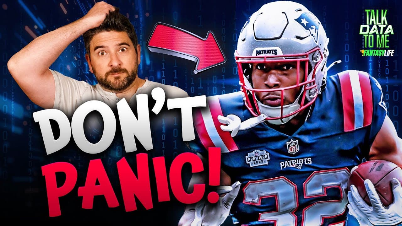 Are we Panicking on the "Generational" Rookie RB Class? | Talk Data to Me