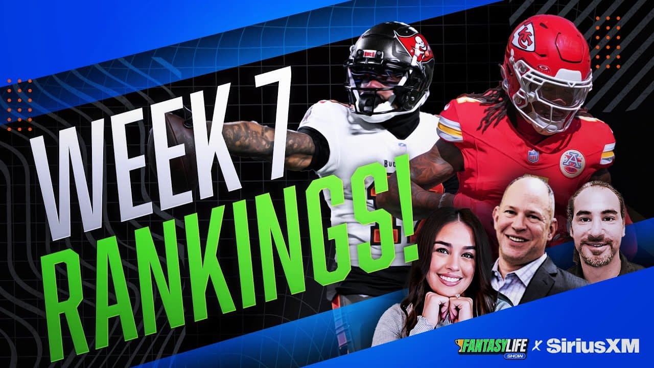 Matthew Berry’s Week 7 Fantasy Football Predictions and Rankings!