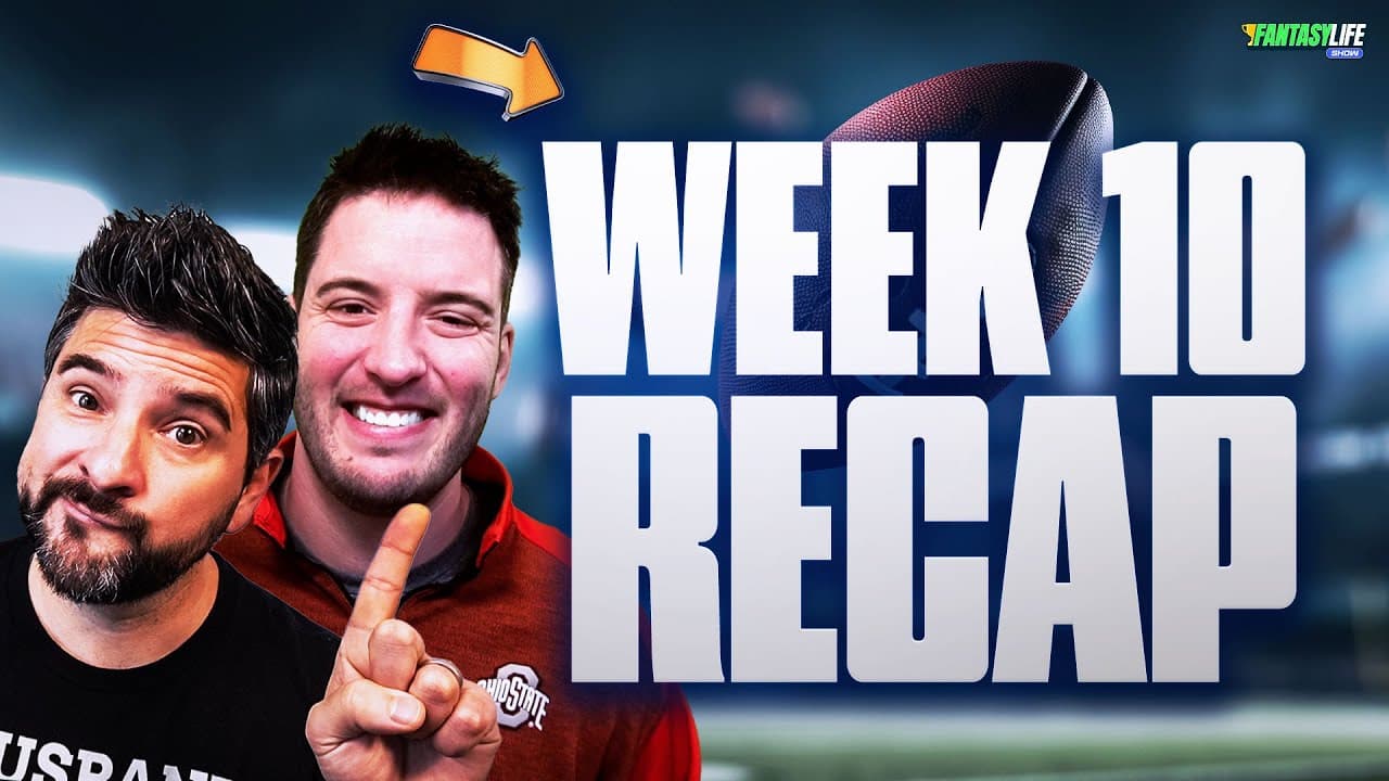 Fantasy Breakdown of EVERY NFL Week 10 Game (INSTANT ANALYSIS!)