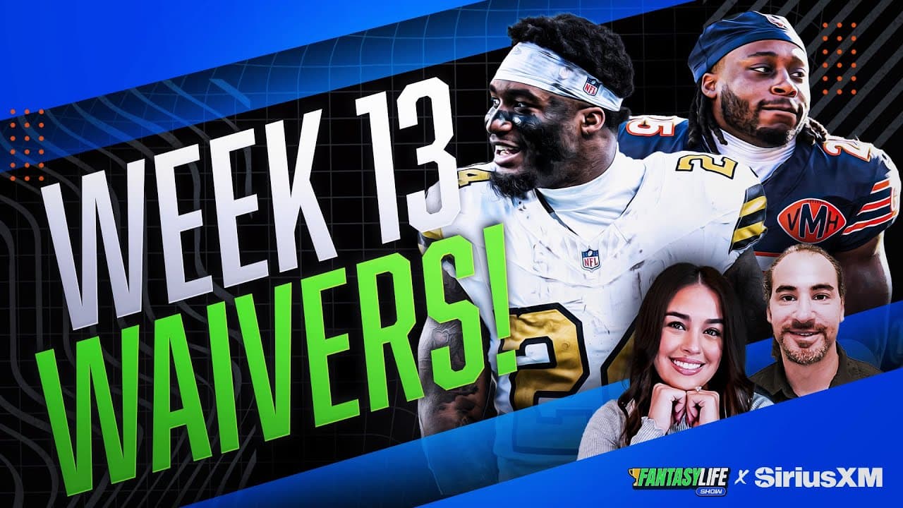 Fantasy Football Week 13: Utilization Report and Waiver Wire Targets!