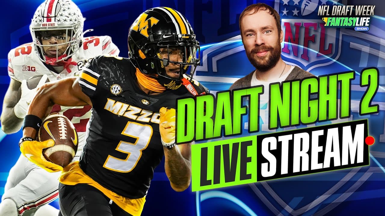 2025 NFL Draft Rounds 2-3 LIVE! (Scouting Profiles, Fantasy Impact & More)