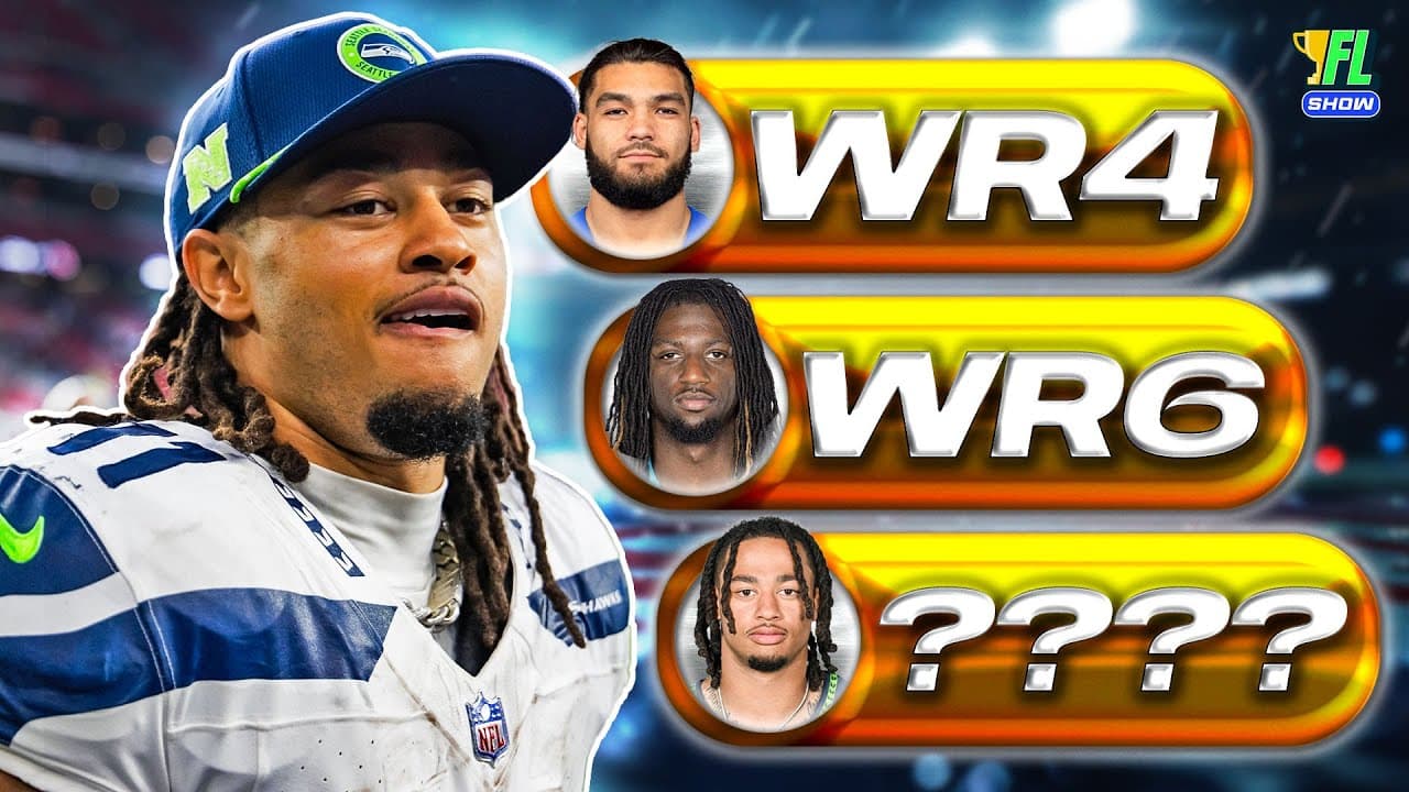 2025 Wide Receiver Fantasy Football Rankings! | Post-Free Agency Ranks