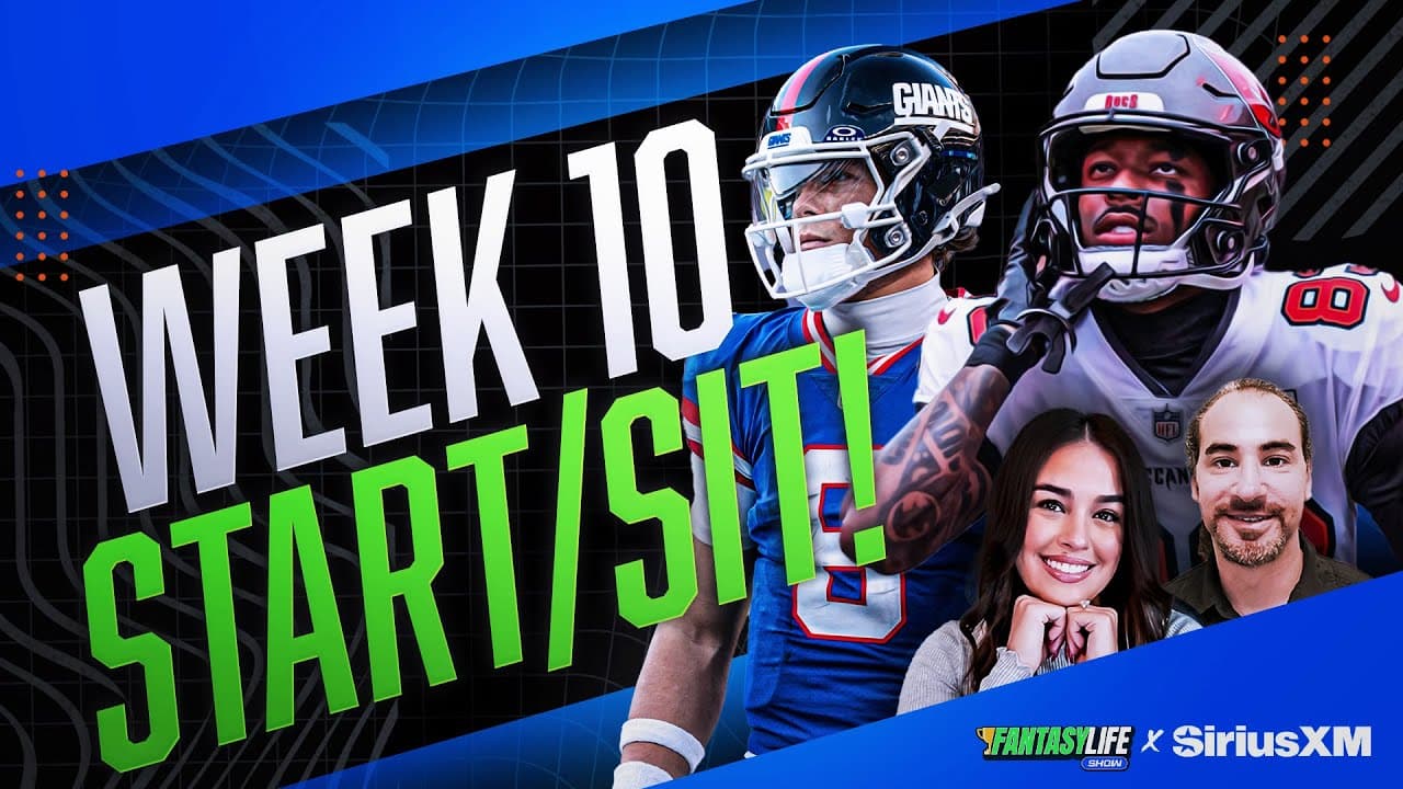 Week 10 Fantasy Football Start/Sit Advice and Survivor League Picks!