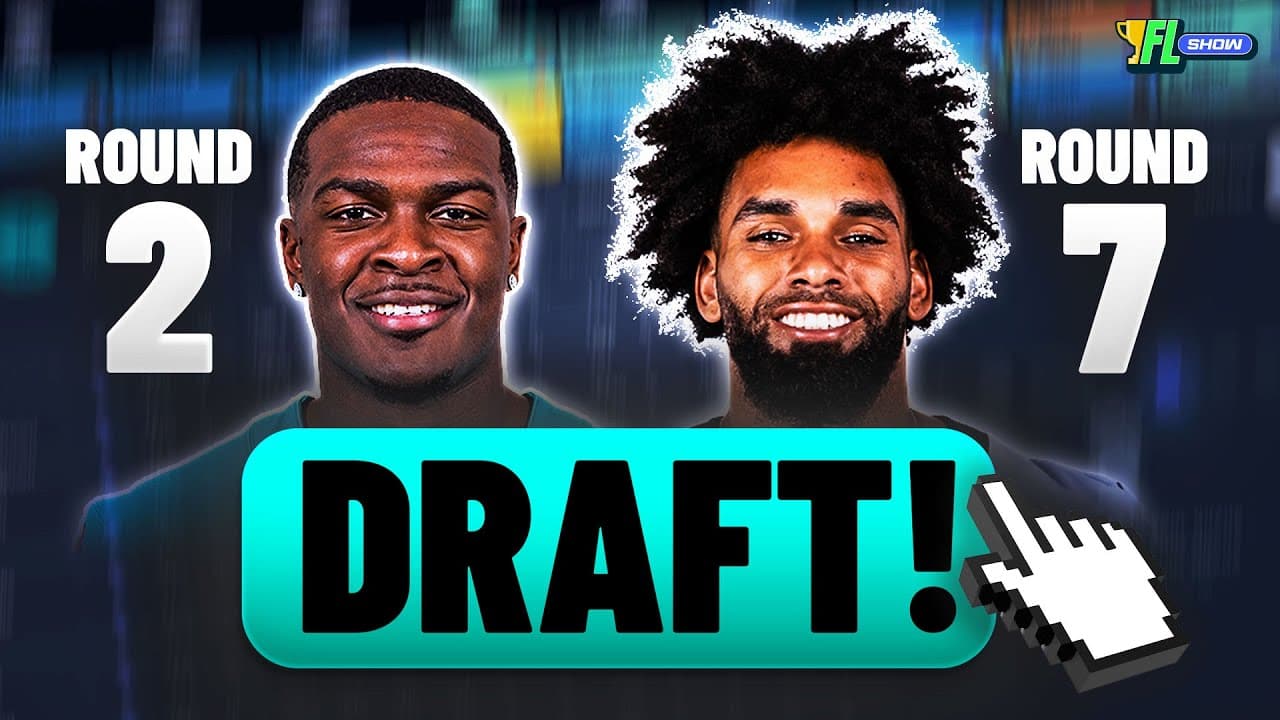 The Best Pick in Every Round of 2025 Fantasy Football!