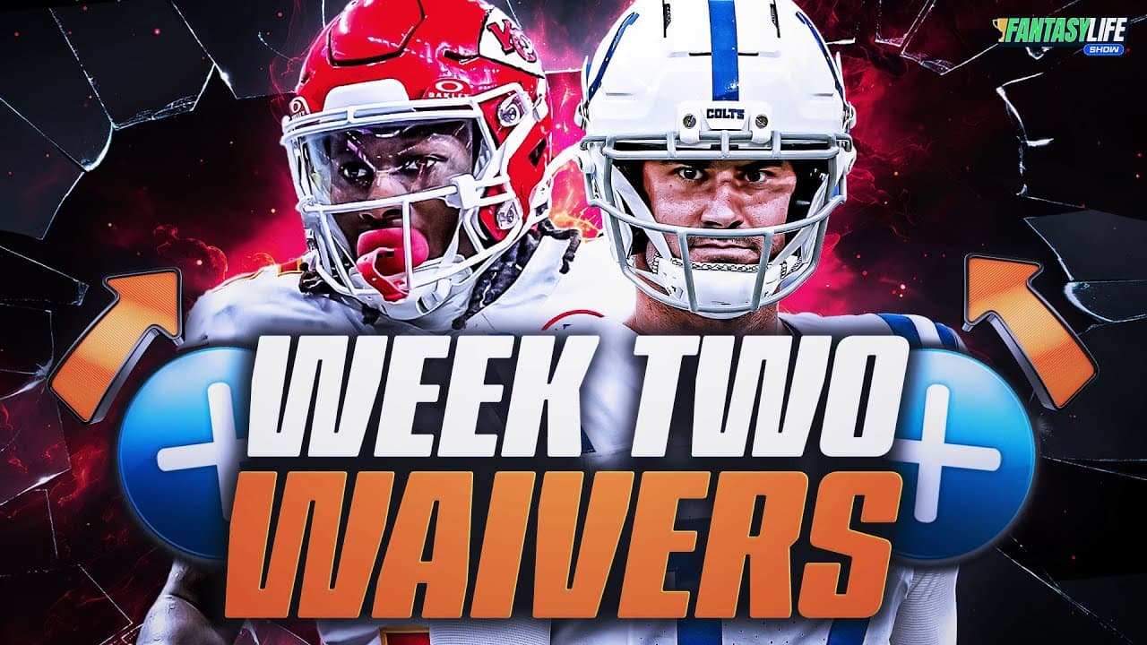 Week 2 Waiver Wire Targets for Fantasy Football (+ Week 1 Panic Meter)