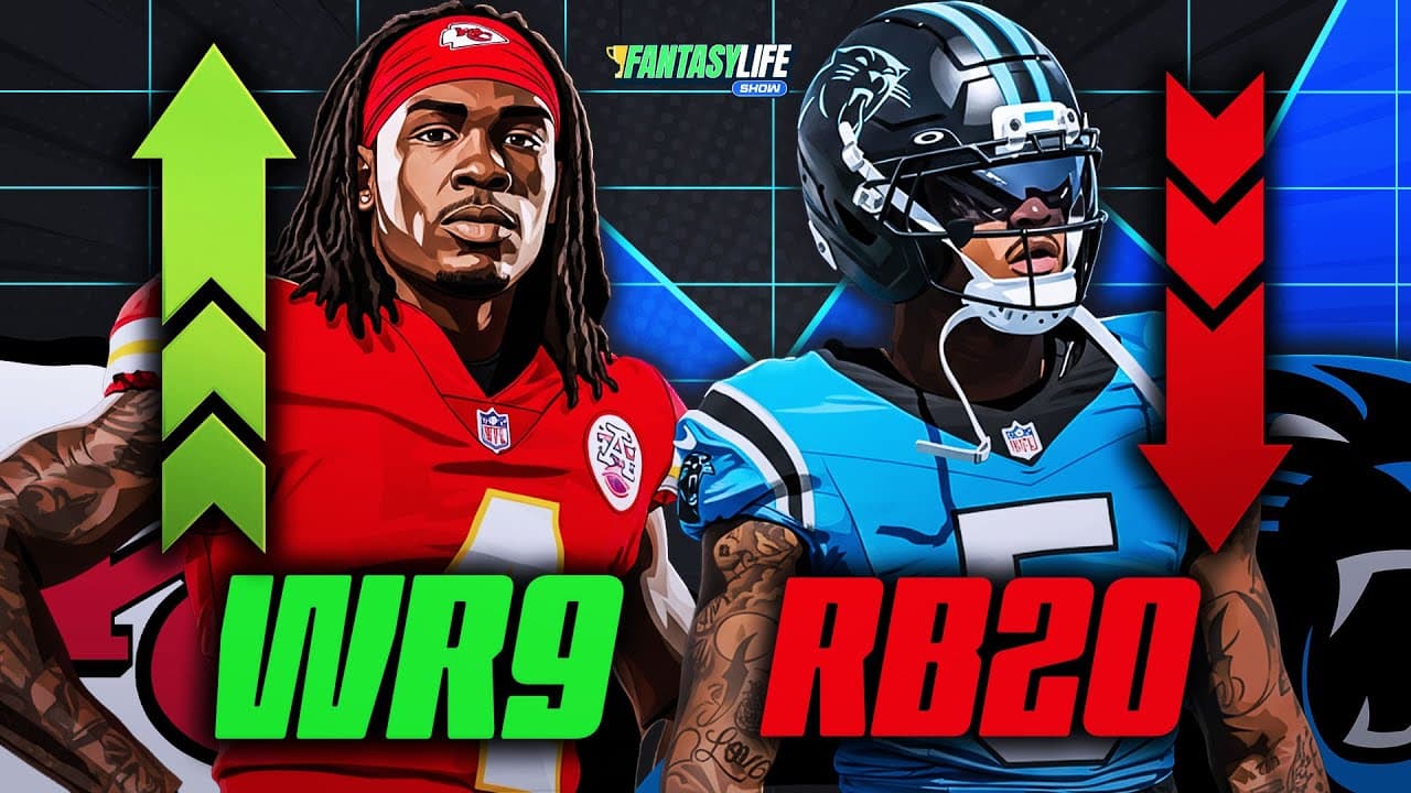 Week 7 Fantasy Football Rankings Risers & Fallers + Start/Sit!