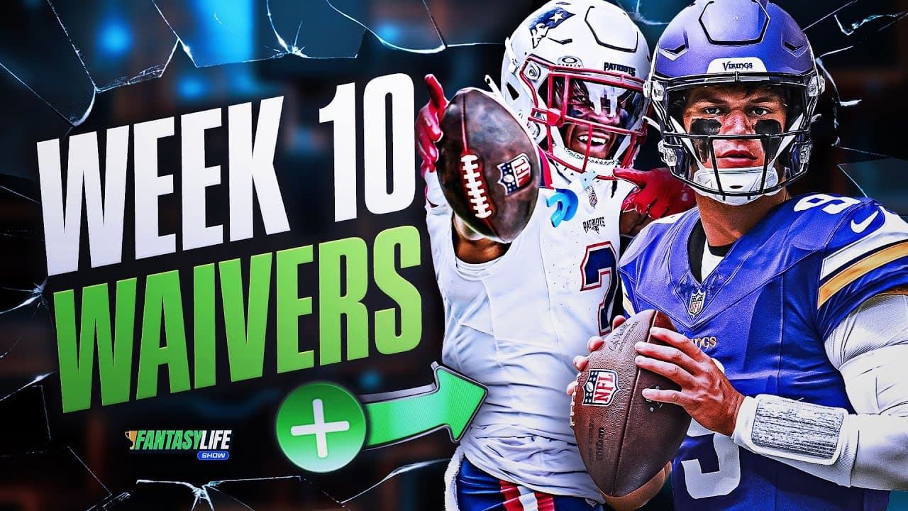 Week 10 Waiver Wire Targets for Fantasy Football