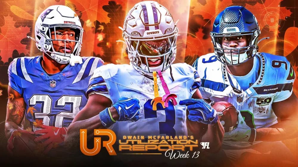 Fantasy Football Takeaways: George Pickens Leads The Utilization Report For Week 13