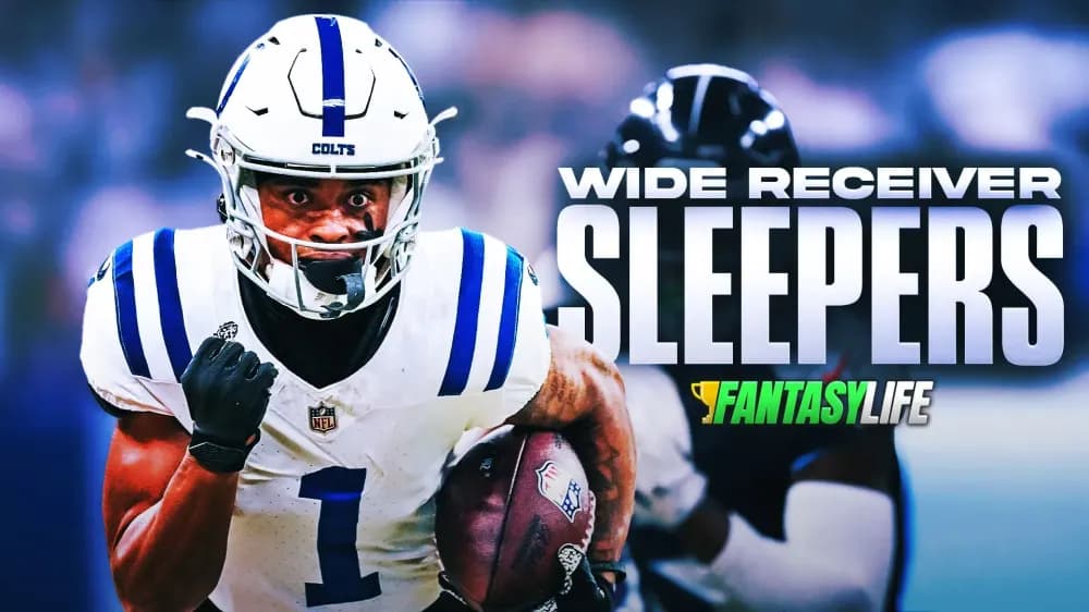 Wide Receiver Sleepers for 2025 Fantasy Football: Josh Downs, Darnell Mooney, and More