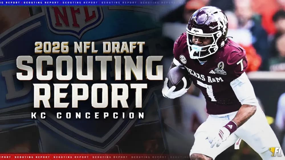 KC Concepcion NFL Draft Scouting Report: From Three-Star To All-American