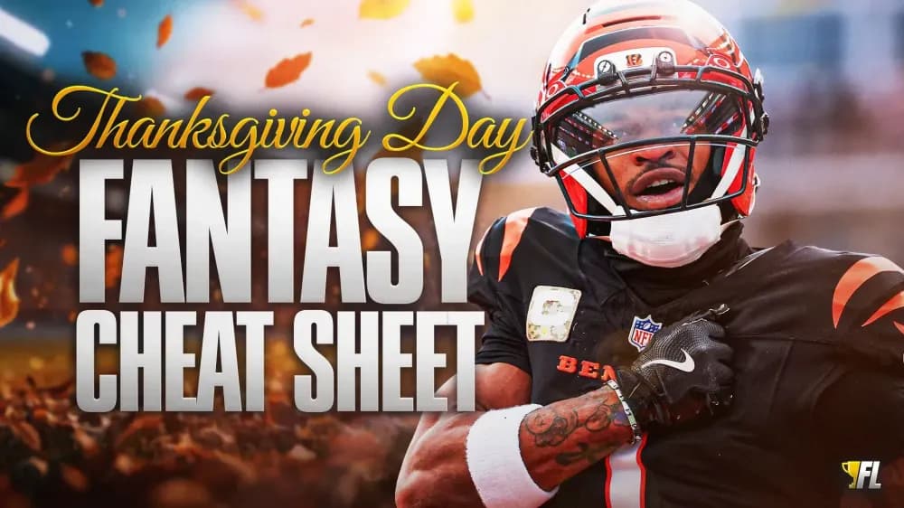 Thanksgiving NFL DFS and Betting Cheat Sheet: Christian Watson, The Bengals and More