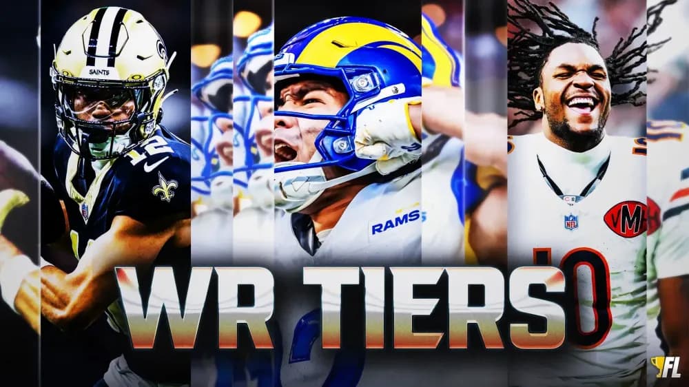 2026 Wide Receiver Tiers For Fantasy Football: Chris Olave Climbs