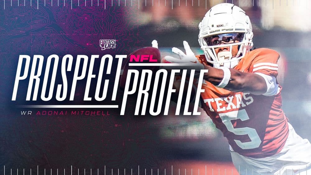 Adonai Mitchell Scouting Report and Fantasy Football Outlook