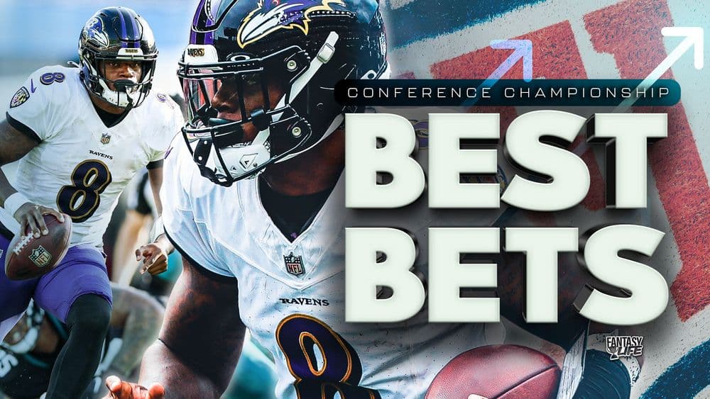 NFL Conference Championships Best Bets. Sides, Props, Parlays, and more.