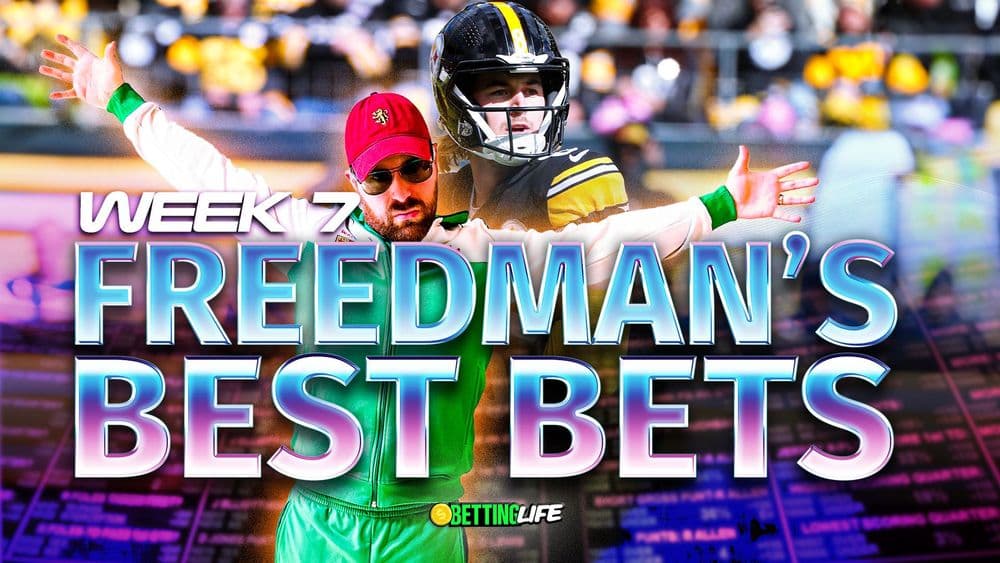 Freedman's Best Bets. Top Picks Against The Spread For NFL Week 7.