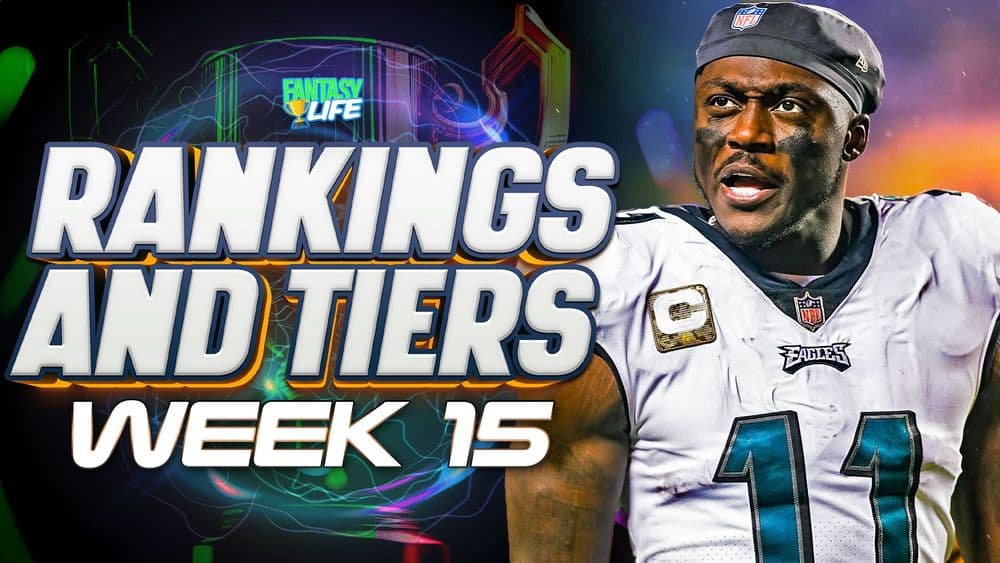 Week 15 Fantasy Football Rankings And Tiers. A.J. Brown Set To Soar.
