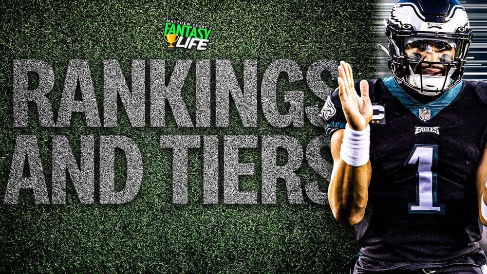 Fantasy Football Rankings & Tiers. Divisional Round