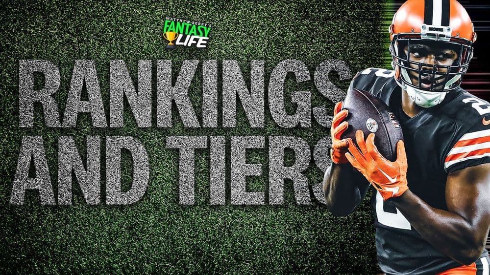 Fantasy Football Rankings & Tiers. Week 10