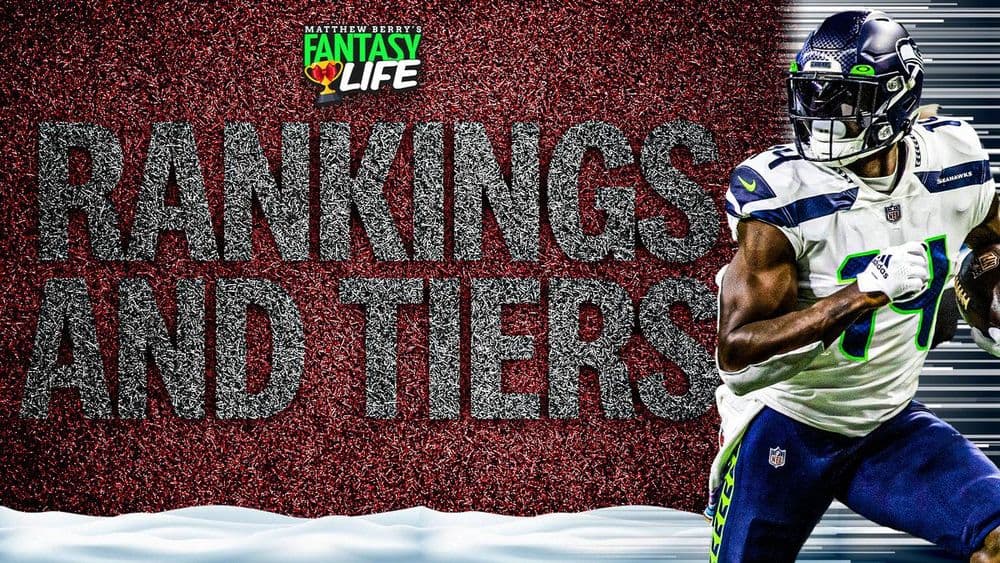 Fantasy Football Rankings & Tiers. Week 16