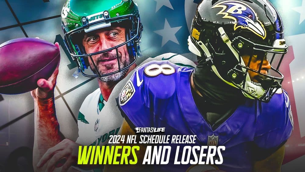 Fantasy Football Winners and Losers from the 2024 NFL Schedule Release