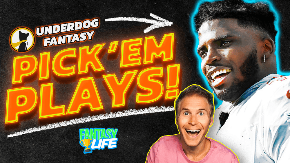 Week 18 Hidden Gems. Underdog Pick'Em Edition.