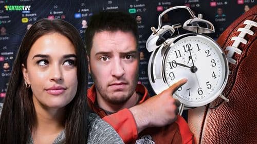 Drafting a Fantasy Football Team in the 11th Hour