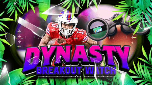 Week 9 Dynasty Breakout Watch. Stash this Bills WR.