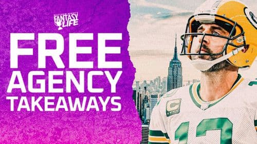 22 Fantasy Football Takeaways From NFL Free Agency