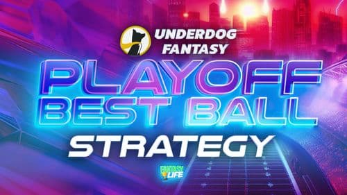 Underdog Playoff Best Ball Strategy. Draft season isn't over.