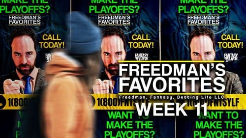 Freedman's Favorites. The Best Fantasy Football Plays For Week 11