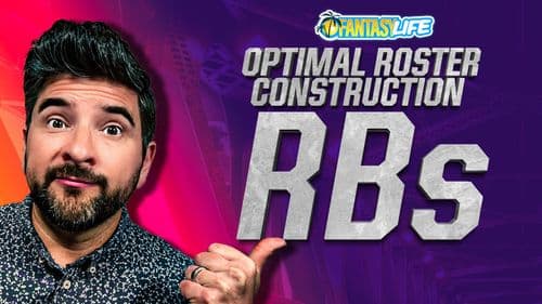 Optimal Roster Construction. How To Draft RBs in Fantasy.