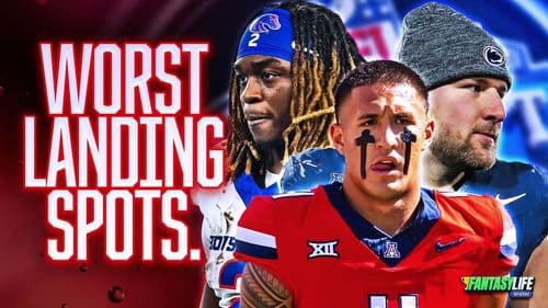 What Are the WORST Fantasy Landing Spots for 2025 Draftees? | UNTITLED