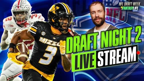 2025 NFL Draft Rounds 2-3 LIVE! (Scouting Profiles, Fantasy Impact & More)