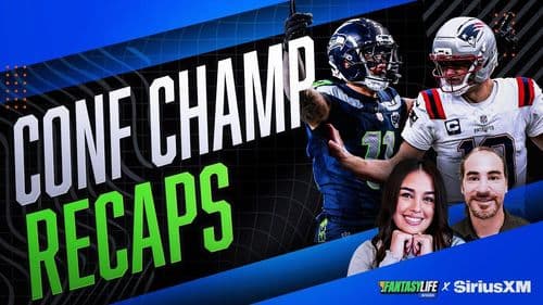Conference Championship Fantasy Recaps, Reactions, and Early Super Bowl Odds!
