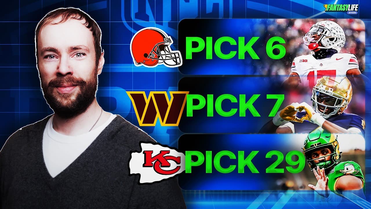 The NFL Draft is THIS MONTH! (So here's a Mock Draft...)