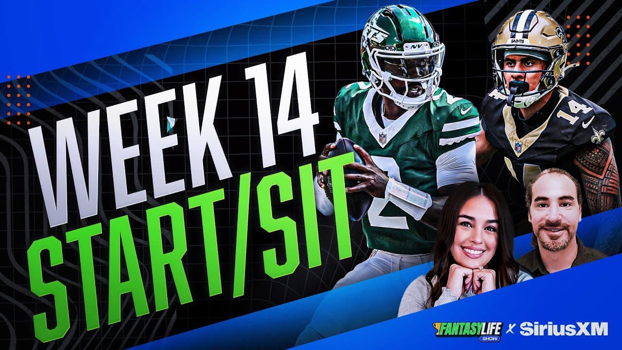Week 14 Fantasy Football Start/Sit Advice and Rankings Updates!